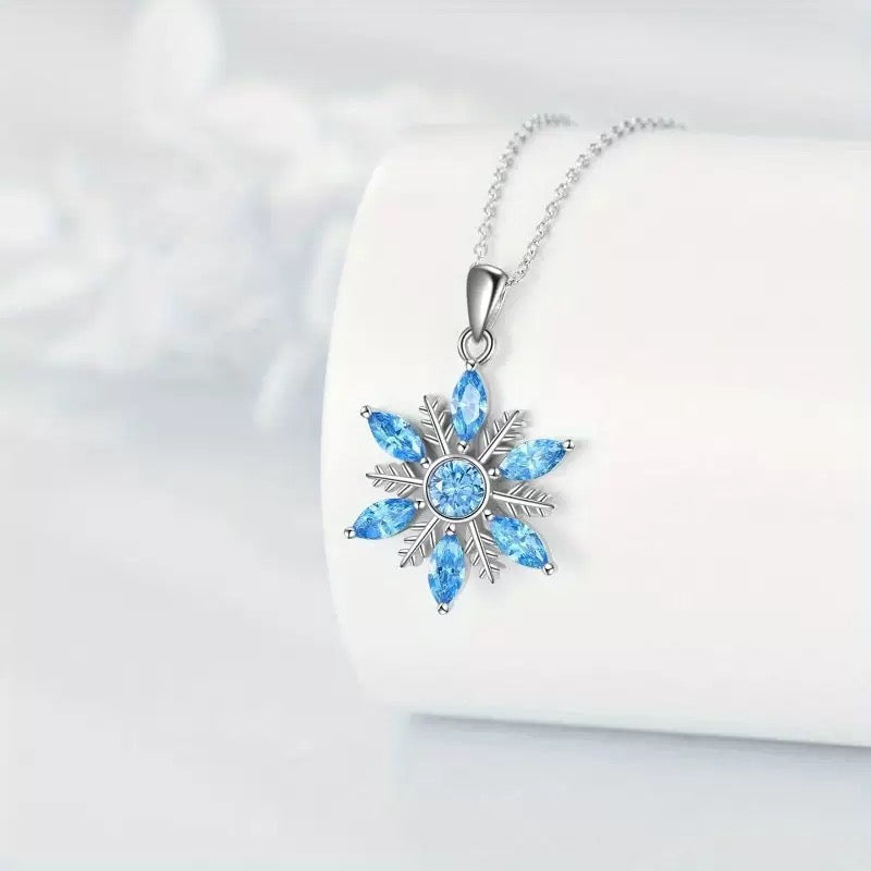 Snowflake Pendant Necklace