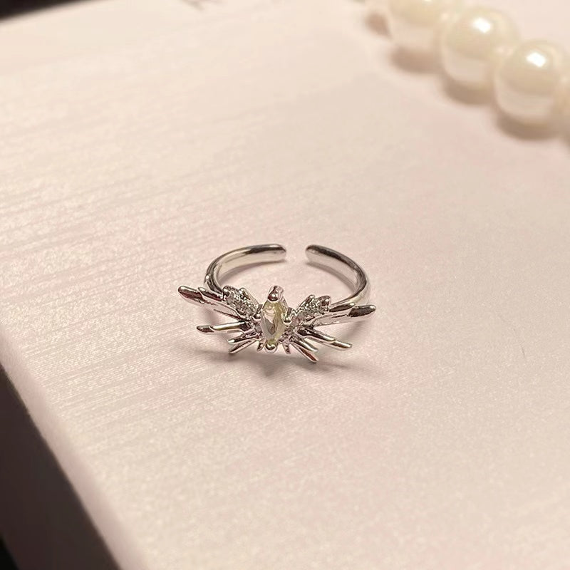 Adjustable open band ring by CotaJewelry