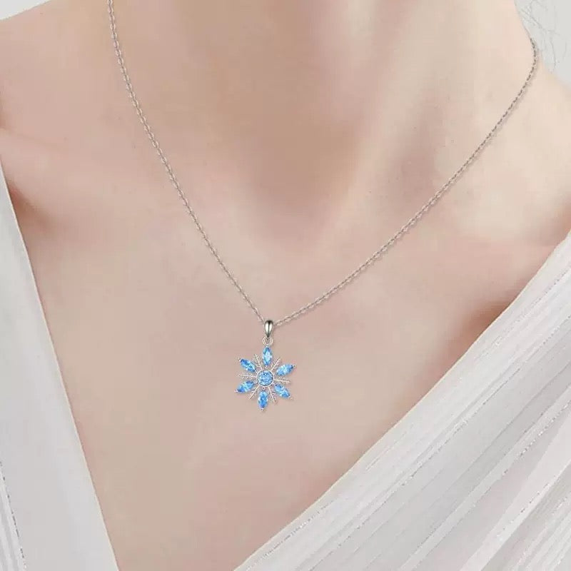 Snowflake Pendant Necklace