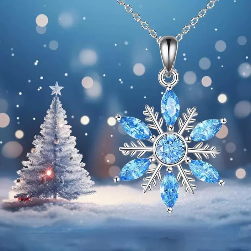 Snowflake Pendant Necklace