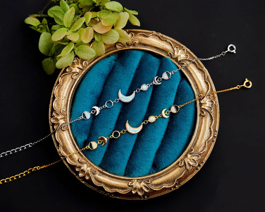 Embrace the Lunar Glow: The Enchanting Moon Phases Bracelet