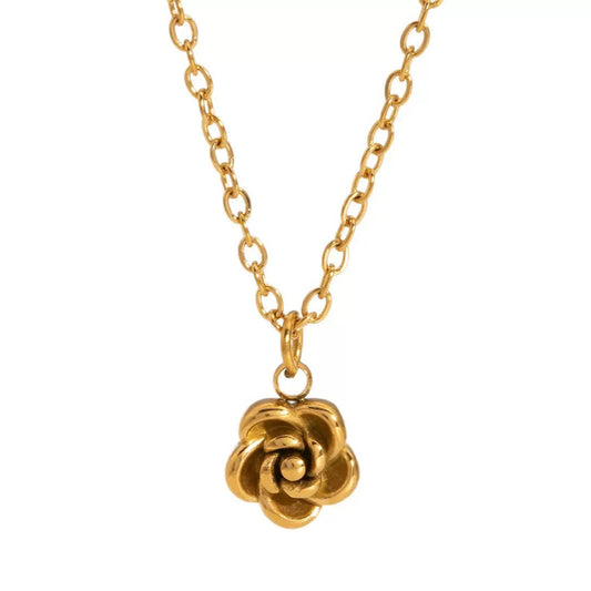 Rose Flower Necklace
