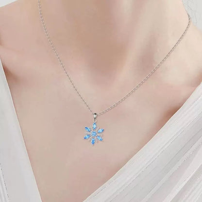 Snowflake Pendant Necklace
