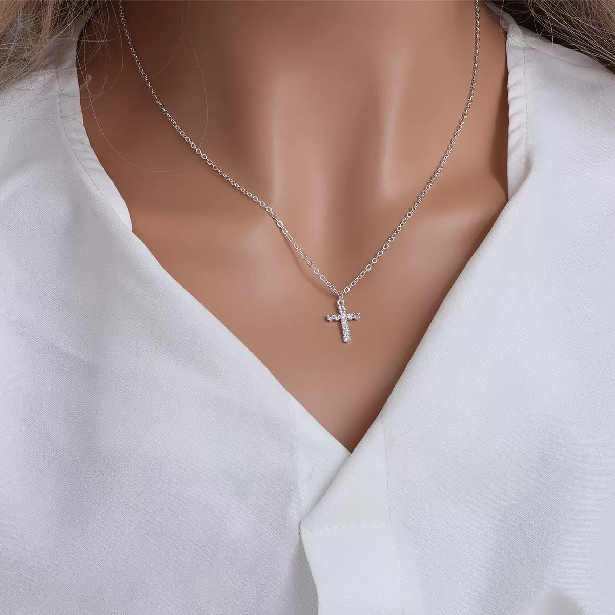 Timeless 14K gold cross jewelry gift