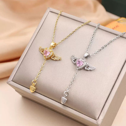 Collier Aile d'Ange – Pendentif Mobile, Bijoux Élégants et Délicats pour Femmes | CotaJewelry